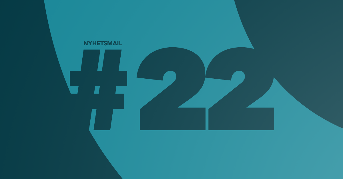 Därför gillar vi Wordpress – Nyhetsmail #22